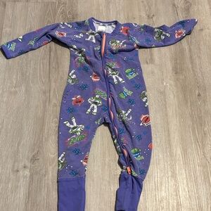 Bonds Buzz Lightyear Kids Purple Space-Themed One Piece